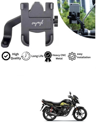 AUTODAZZ Bike Mount Holder Bicycle, Motorcycle, Scooty Fits All Smartphones Bike Mobile Holder(Black)