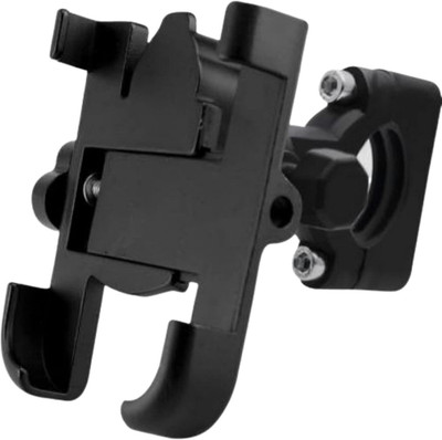 GAURIENTERPRIES C2 Universal Mobile Holder for Scooty, Bike Mobile Stand Holder Metal Body Bike Mobile Holder(Black)