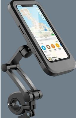 Galaxyway Bike Phone Mount Waterproof Phone Holder 360 Rotation_n2 Bike Mobile Holder(Black)