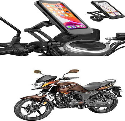 MS Wholesellar Bike Mobile Holder Waterproof Universal Fit for All Phones Bike Mobile Holder(Black)