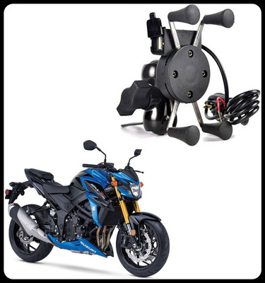 GAURIENTERPRIES SPIDER DESIGN X GRIP MOBILE HOLDER-066 Bike Mobile Holder(Black)