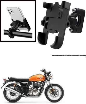 Hench 360 Degree Rotating Mirror Universal Bike Mount Holder Version 2 Metal Body Bike Mobile Holder(Black)