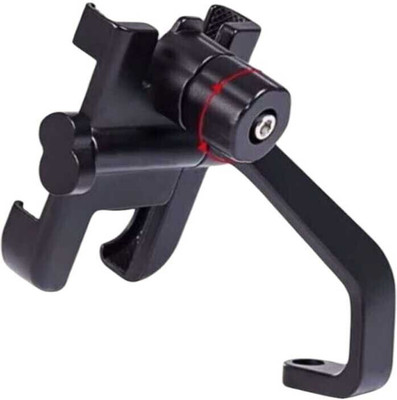 GAURIENTERPRIES UNIVERSAL C2 Without USB Bike Mobile Holder(Black)
