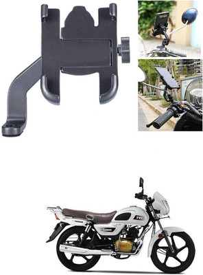 Naveneha motorcycle C 2 Metal Pulsar/Activa/Jupitar/Discover Bike Mobile Holder(Black)