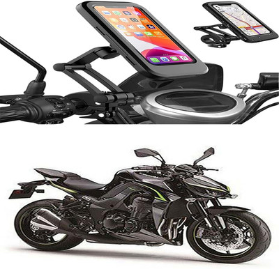 MS Wholesellar Bike Mobile Holder Waterproof Universal Fit for All Phones Bike Mobile Holder(Black)
