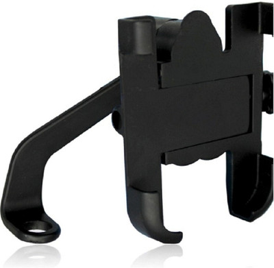AUTODAZZ 360 Dgree Adjustable Metal C 2 Bike Mobile Holder(Black)
