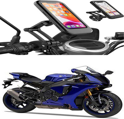 MS Wholesellar Bike Mobile Holder Waterproof Universal Fit for All Phones Bike Mobile Holder(Black)