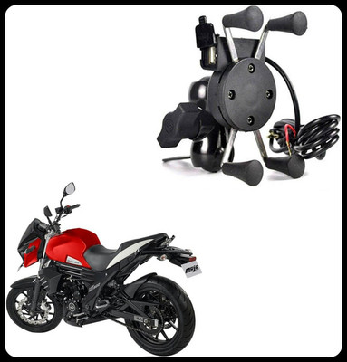 GAURIENTERPRIES SPIDER DESIGN X GRIP MOBILE HOLDER-041 Bike Mobile Holder(Black)
