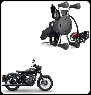 GAURIENTERPRIES SPIDER DESIGN X GRIP MOBILE HOLDER-054 Bike Mobile Holder(Black)