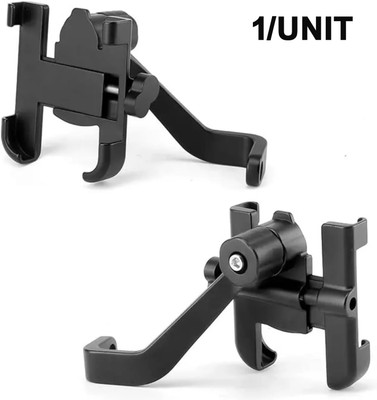 Red Champion C-2 Mobile Holder Stand 360 Rotating Compatible with Bike & Scooty Bike Bike Mobile Holder(Black)