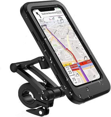 Vnockd WATERPROOF CASE FOR PHONE HOLDER Bike Mobile Holder(Black)