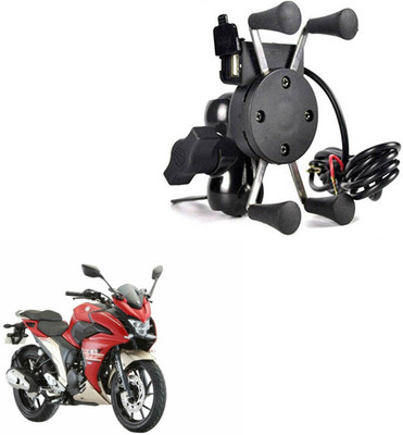 Delhismart SPIDER DESIGN X GRIP MOBILE HOLDER-076 Bike Mobile Holder(Black)