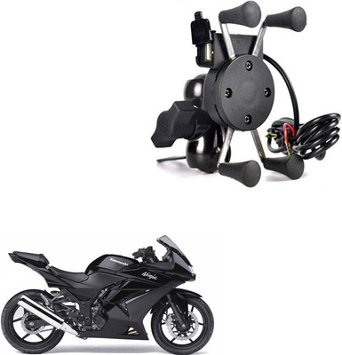 Delhismart Bike Mobile Holder(Black)