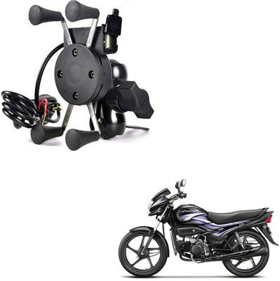 INGPRIDE SPIDER DESIGN X GRIP MOBILE HOLDER-136 Bike Mobile Holder(Black)