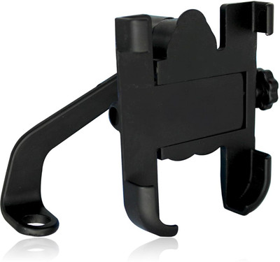 Vacotta C2 durable metal 360 degree Mobile holder for Scooty, Bike Bike Mobile Holder(Black)