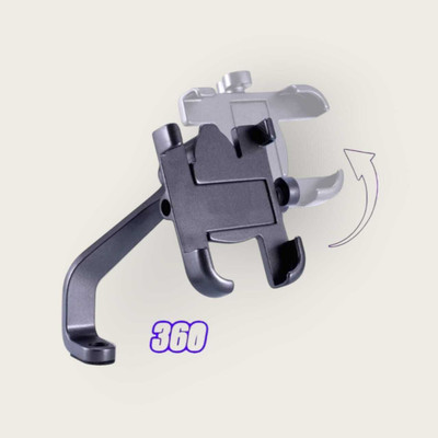 GAURIENTERPRIES Waterproof C 2 Bike Mobile Holder(Black)