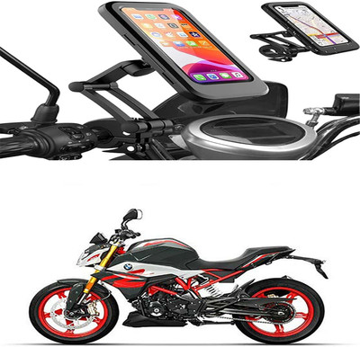 MS Wholesellar Shockproof Waterproof Bike Mobile Stand Secure Grip Anti-... Bike Mobile Holder(Black)