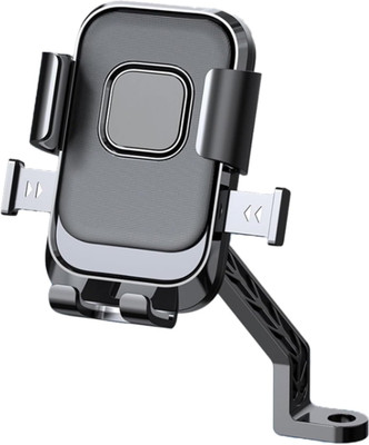 Bodoma Bicycle Rear View Mobile Stand, Universal Cell Phone Mobile Stand Bike Mobile Holder(Black)