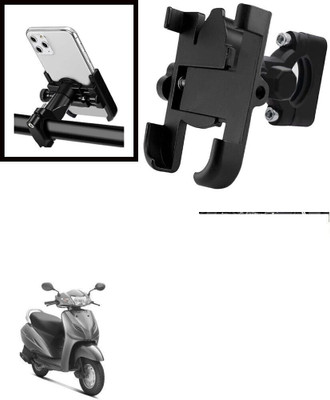 Naveneha 360 Degree C 1 Metal Bike Mobile Holder(Black)
