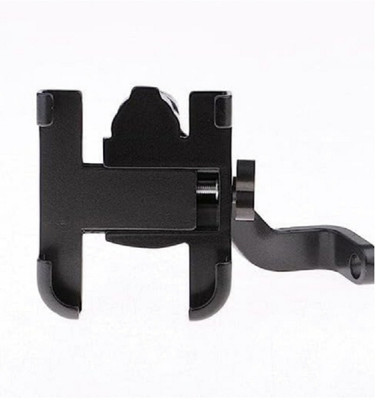 Naveneha Handle Fitting C 2 Metal z Bike Mobile Holder(Black)