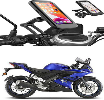 MS Wholesellar Shockproof Waterproof Bike Mobile Stand Secure Grip Anti-... Bike Mobile Holder(Black)