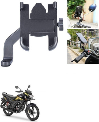 Naveeneha C 2 Metal Mobile Holder for Activa/jupitar/Scooty Bike Mobile Holder(Black)