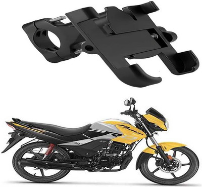 MS Wholesellar MSW RideMount161 Bike Mobile Holder(Black)