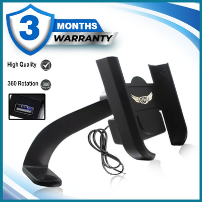 Miwings Bike Mobile Holder(Black)