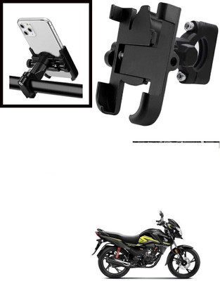 Naveneha C 1 METAL GPS Scooty & Bike Mobile Holder(Black)