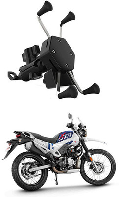 AYW Bike Mobile X-Grip Holder With Charger For Hero-Xpulse-200-4-V Bike Mobile Holder(Black)