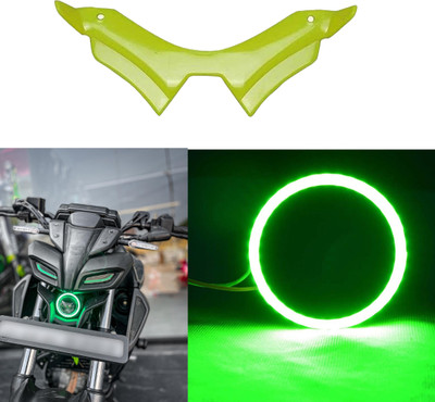 waytwogmart Yama-ha Green winglet with Green ring light Projector Lens