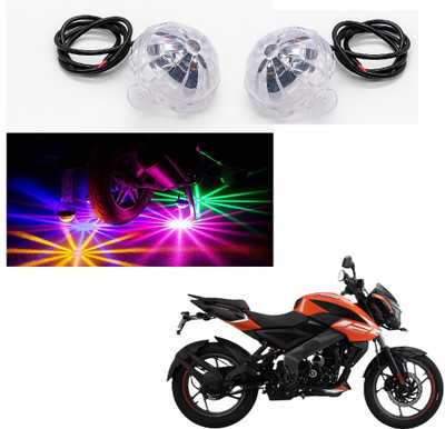 JMA TRADING LED Crystal Disco Light for Pulsar NS125, (Set of 2) Projector Lens