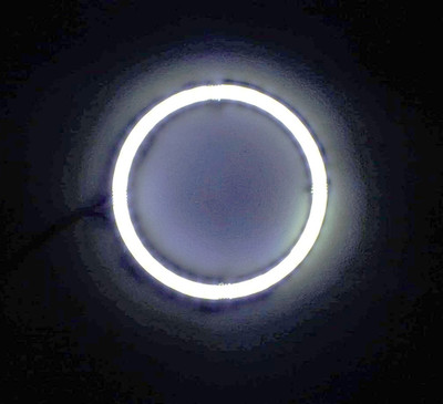 waytwogmart R15/MT-15 Led Angel Eyes Headlight WHITE Ring Warning Lamp Projector Lens