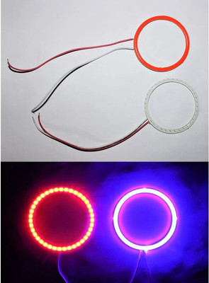 VermsBikers KTM RC200/390 ring light /Demon / Angel Eyes red blue cops Projector Lens