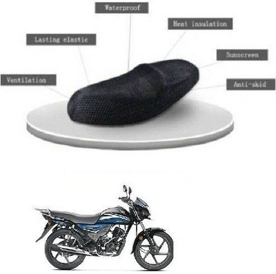 AUTOGLICH New-RAIZEX-COVER-28 Single Bike Seat Cover For Honda Pulsar 135 LS DTS-i