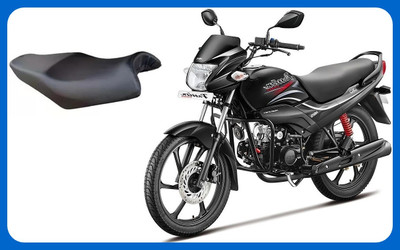 carbox Cover-New120-Seat Cover-pillo com Single Bike Seat Cover For NA Passion Pro