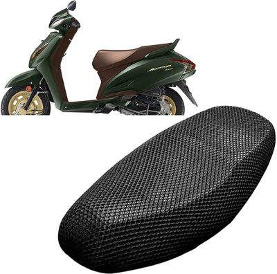 Lakshmina Enterprises Activa i Free Size Bike/Scooty Seat Cover Very Soft Net Mesh Fabric and Smooth Single Bike Seat Cover For Honda Activa 3G