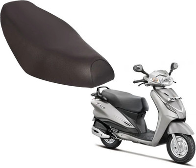 KSHEERI Hero Duet Scooter/Scooty Removable & Washable PU Leather Waterproof Seat Cover Single Bike Seat Cover For Hero Duet