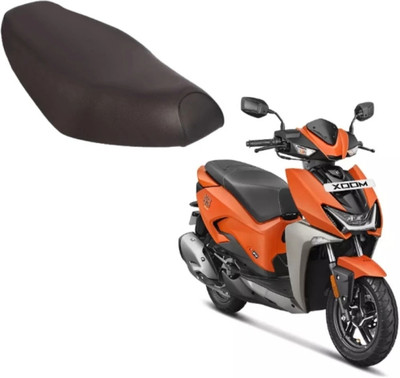 Ganpati HERO XOOM SCOOTY SEAT COVER IN BLACK COLOR SUITABLE FOR ALL HERO XOOM SCOOTY Single Bike Seat Cover For Hero NA