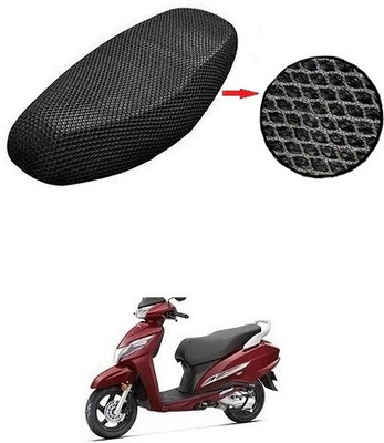 AUTOGLICH New-BLSM-MESH-CVR-A144 Single Bike Seat Cover For Honda Activa 125