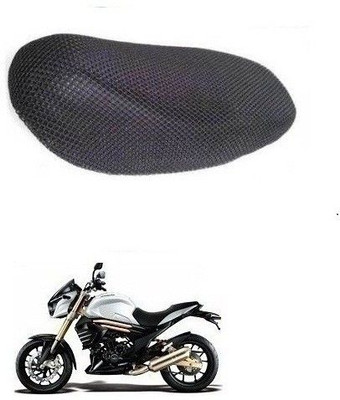 AUTOGLICH New-cool-mesh-a-082 Single Bike Seat Cover For Mahindra Splendor NXG