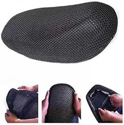 Lakshmina Enterprises 3D Free Size Bike/Scooty/Scooter Seat Cover Breathable Mesh Net Cushion CK190 Single Bike Seat Cover For Universal For Bike Activa i