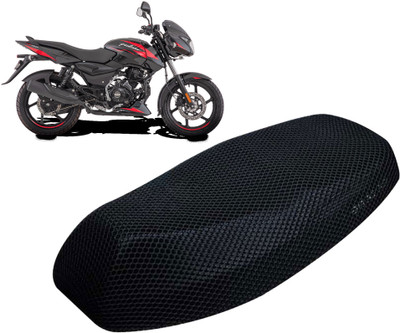 Lakshmina Enterprises 2XL-016 Free Size 3D Motorcycle/Bike Seat Cover Breathable Mesh Net Cushion Single Bike Seat Cover For Bajaj Pulsar 150 DTS-i