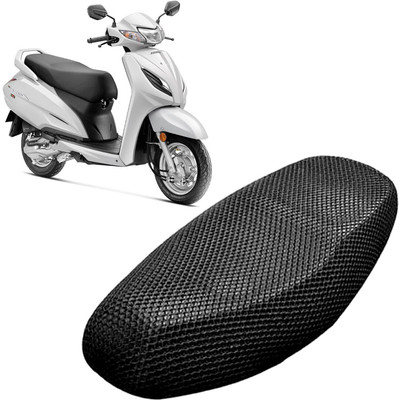 anmol enterprises HHHH 3D Free Size Bike/Scooty Seat Cover Very Soft Net Mesh Fabric and Smooth Single Bike Seat Cover For Honda Activa 6G