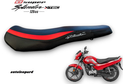AUTOLEOPARD SUPER SPLENDOR BS6 SEAT COVER Single Bike Seat Cover For Hero Super Splendor