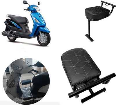 AUTO PEARL Folding Baby Seat Compatible with Suzuki-Swish Single Bike Seat Cover For Suzuki Swish