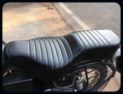 Kohli Bullet Accessorie KBA-G50 Single Bike Seat Cover For Royal Enfield Electra EFI39, Electra, Electra Twin Spark, Electra 350, Electra 500