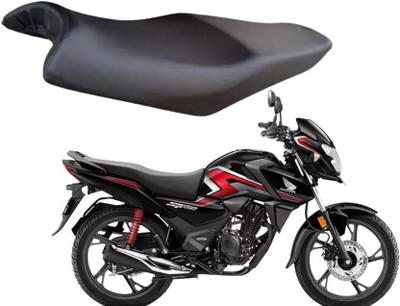 carbox [ HONDA SP 125 ] Color Black PU Leather Single Bike Seat Cover For Honda NA