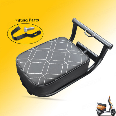 Generox Foldable Baby/Child Safety Seat for Scooty Single Bike Seat Cover For Mahindra Gusto