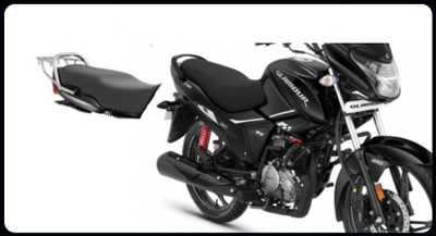 Pnnk Bike seat cover neww-091 Single Bike Seat Cover For Hero Glamour